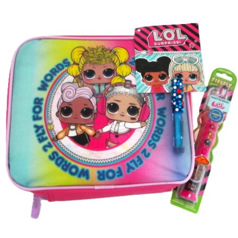 L.O.L. Surprise Bag & Lightup Toothbrush  NEW